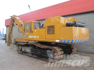JCB JS 450LC Polių kalimo technika