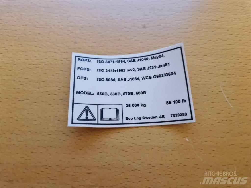 Eco Log 7029380 Važiuoklė ir suspensija