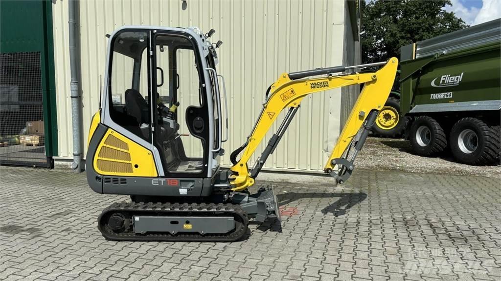Wacker ET 18 Mini ekskavatoriai < 7 t