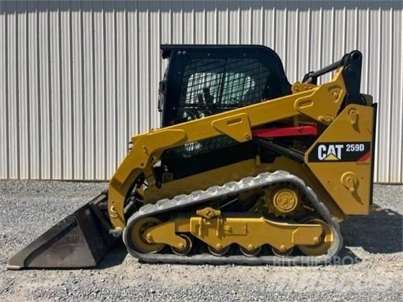 CAT 259D Krautuvai su šoniniu pasukimu