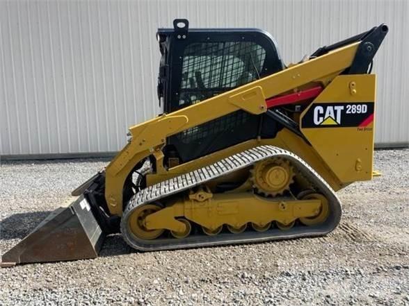 CAT 289D Krautuvai su šoniniu pasukimu