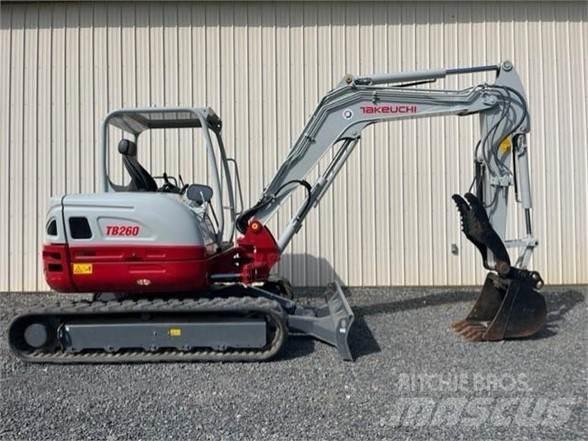 Takeuchi TB260 Vikšriniai ekskavatoriai
