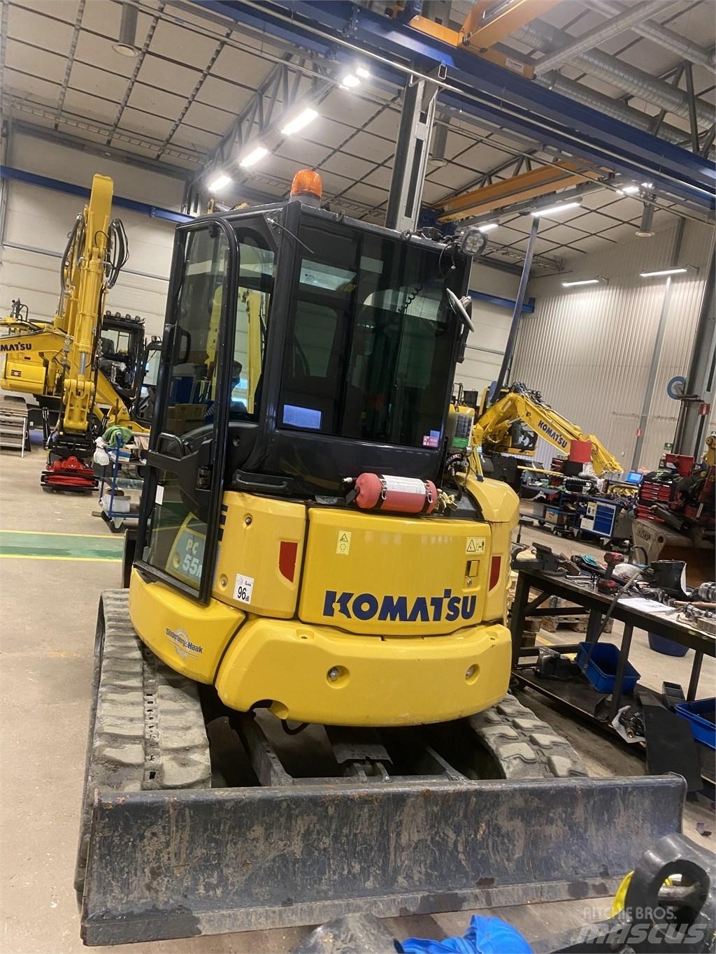 Komatsu PC55MR-5 Mini ekskavatoriai < 7 t