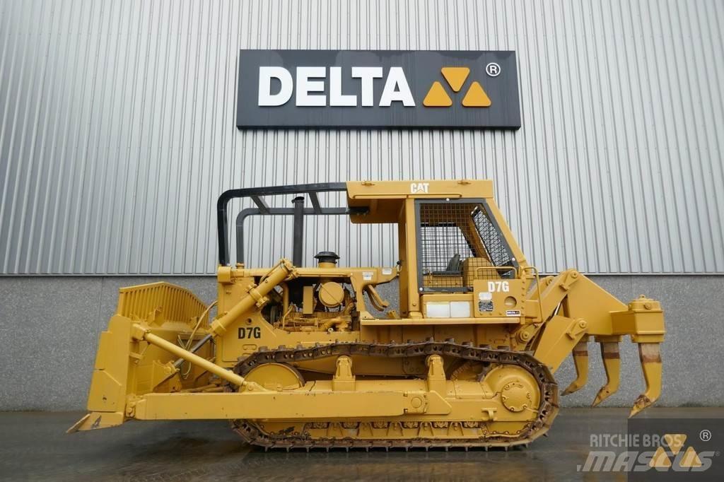 CAT D7G Ex-army Vikšriniai buldozeriai