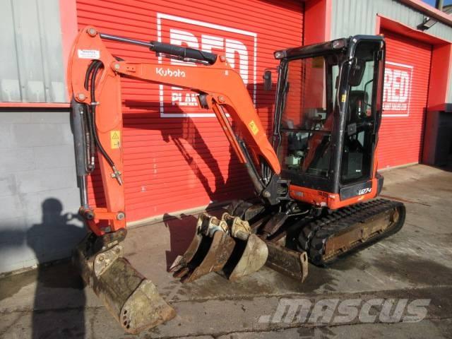 Kubota U 27-4 Mini ekskavatoriai < 7 t