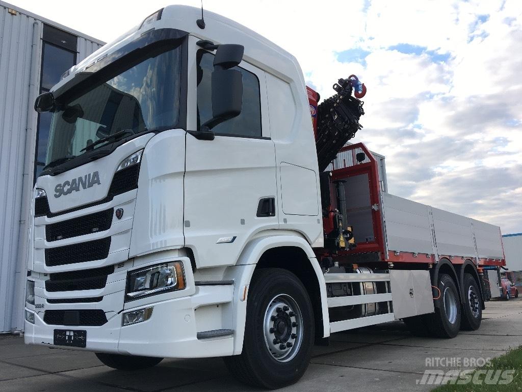 Scania R 500 LB Automobiliniai kranai