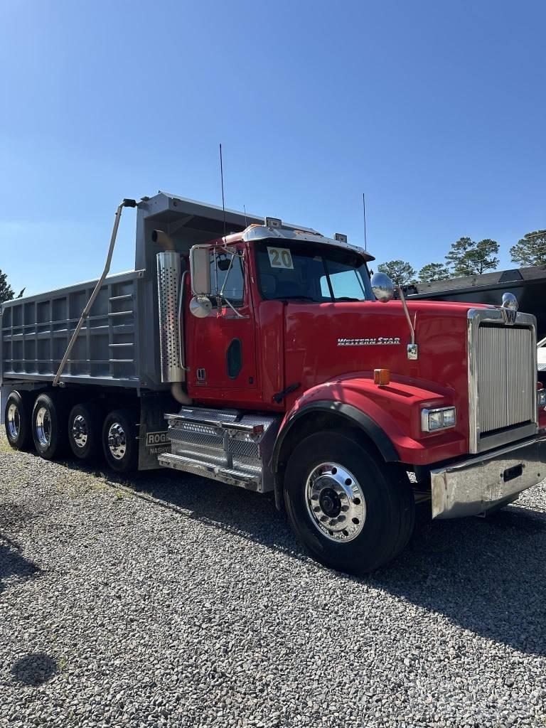 Western Star 4900 FA Savivarčių priekabų vilkikai