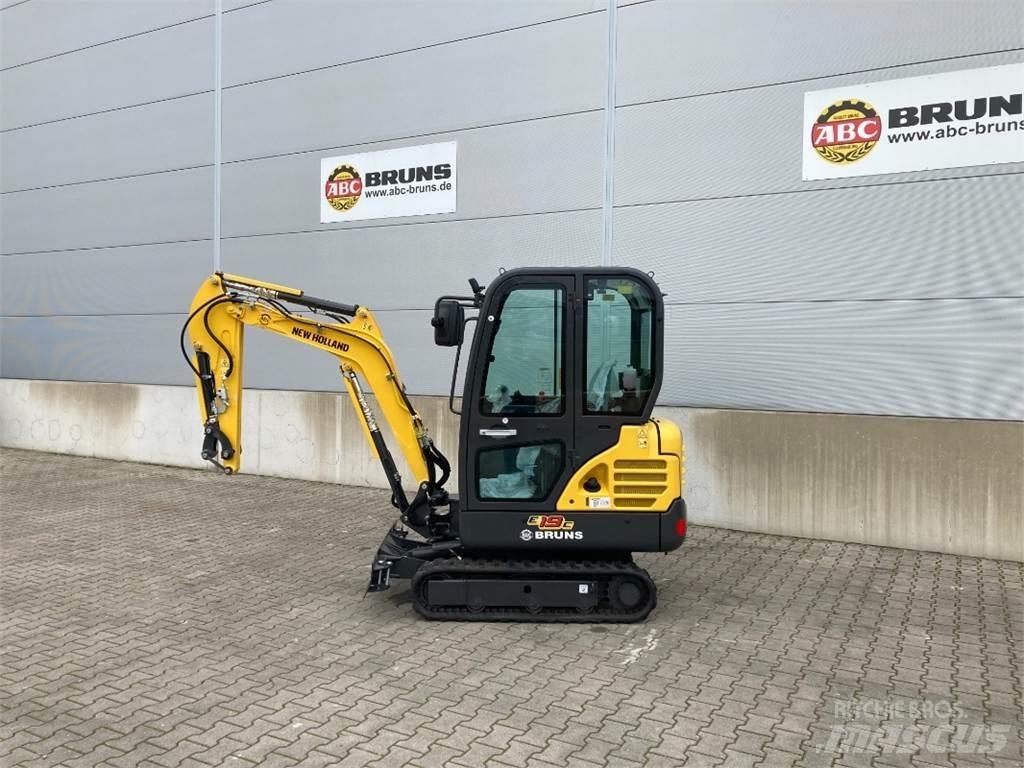 New Holland E 19C Mini ekskavatoriai < 7 t