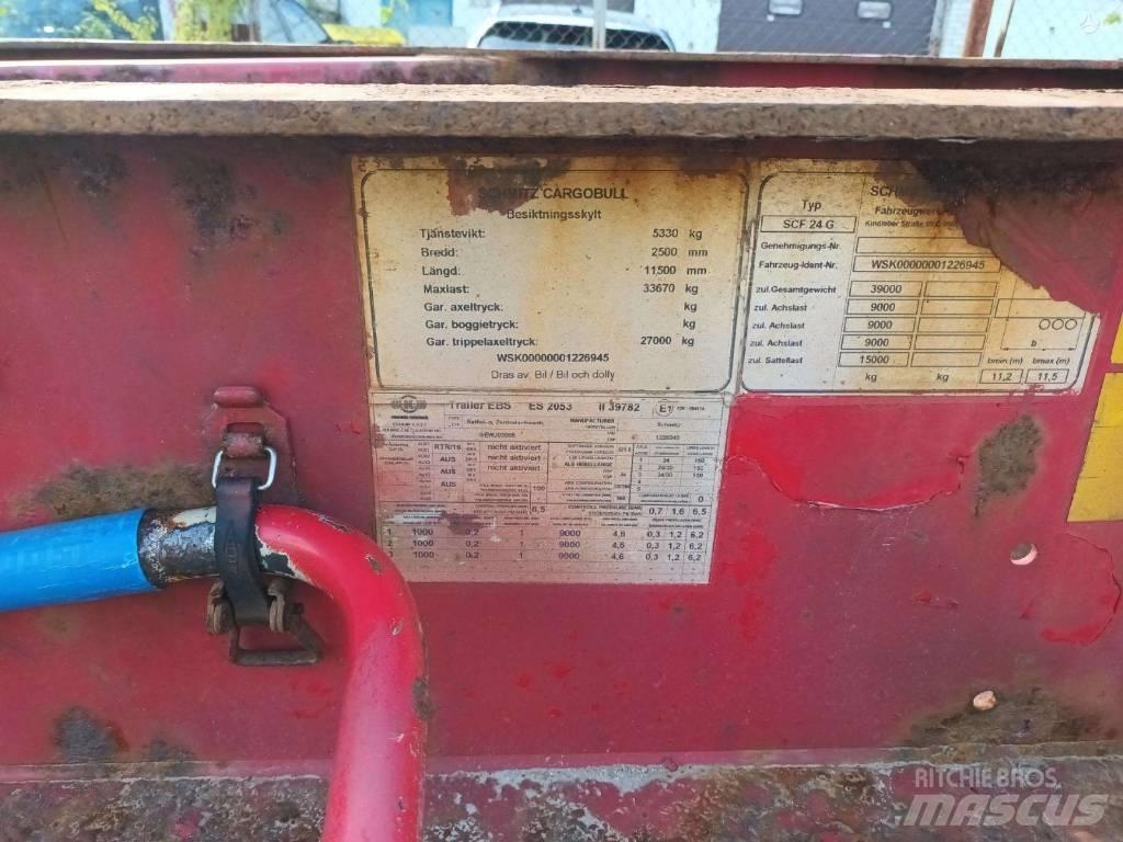 Schmitz Cargobull Konteinerių puspriekabės