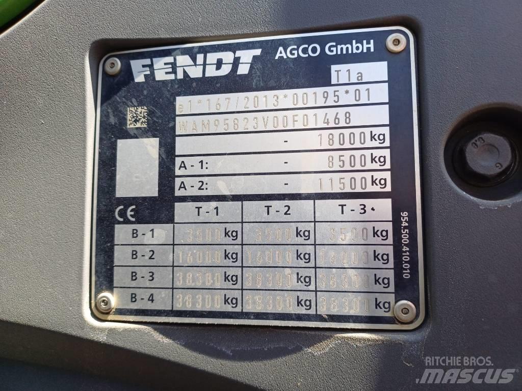 Fendt 933 Vario Traktoriai