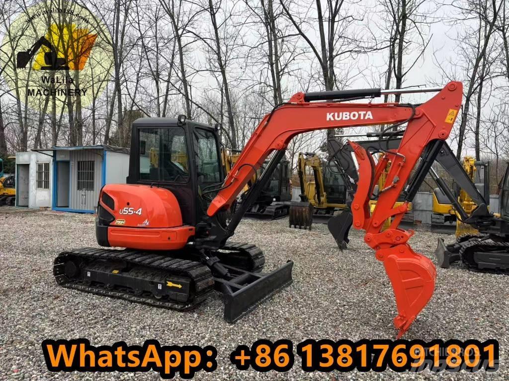 Kubota U 55 Mini ekskavatoriai < 7 t