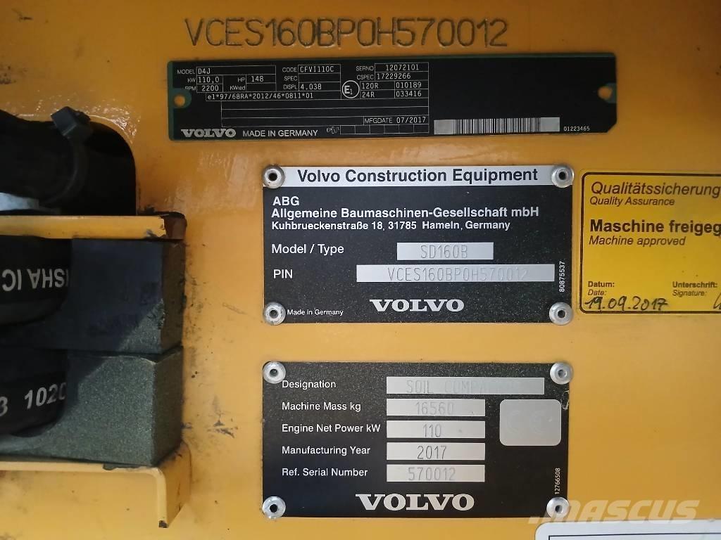 Volvo SD160 B, Vält Pneumo volai