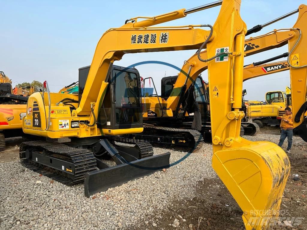 Komatsu PC 70 Mini ekskavatoriai < 7 t