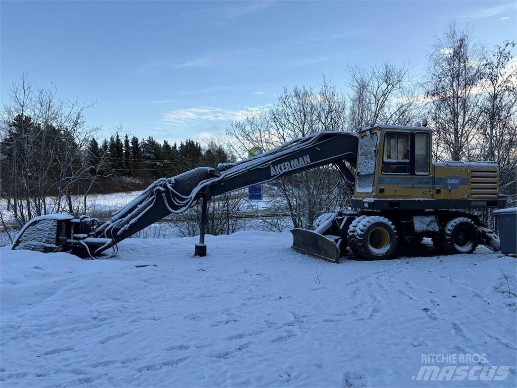 Åkerman EW200/2500 Ratiniai ekskavatoriai