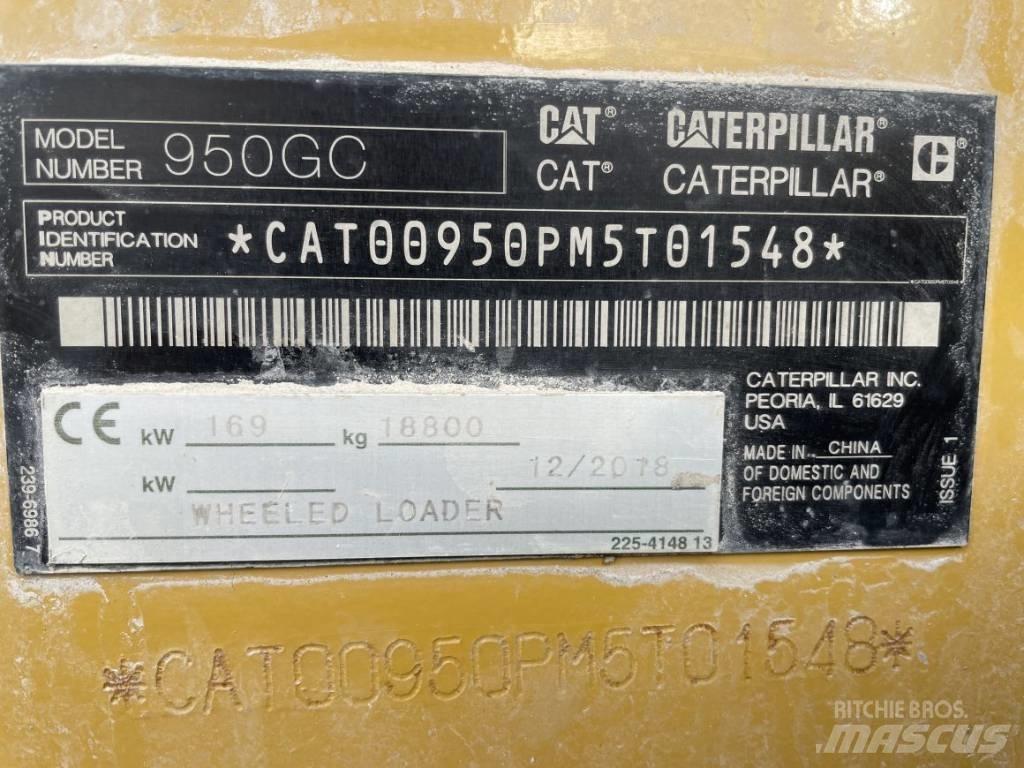CAT 950 GC Naudoti ratiniai krautuvai