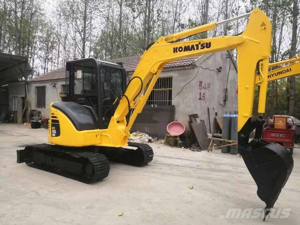 Komatsu PC 55 Vikšriniai ekskavatoriai
