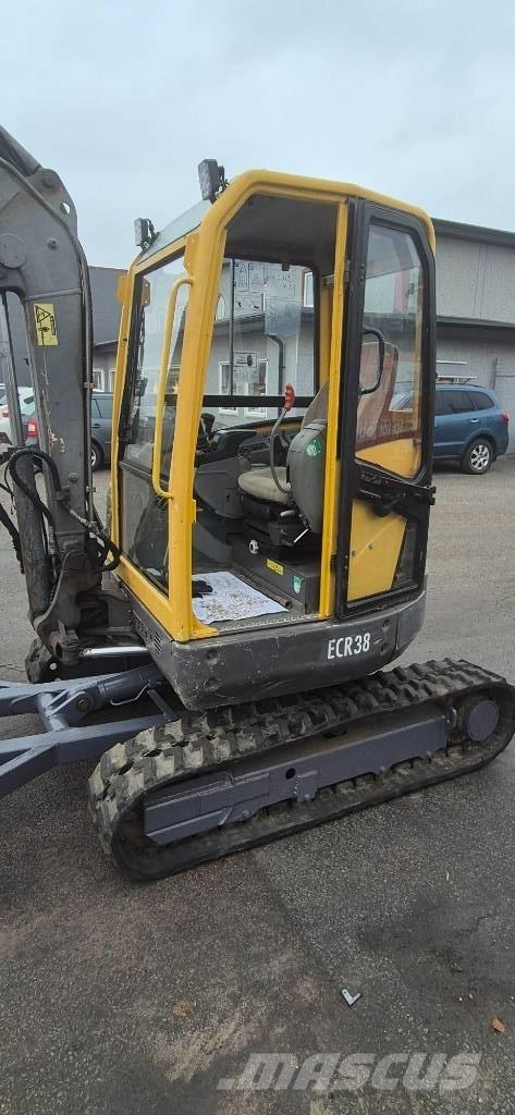 Volvo ECR 38 Mini ekskavatoriai < 7 t