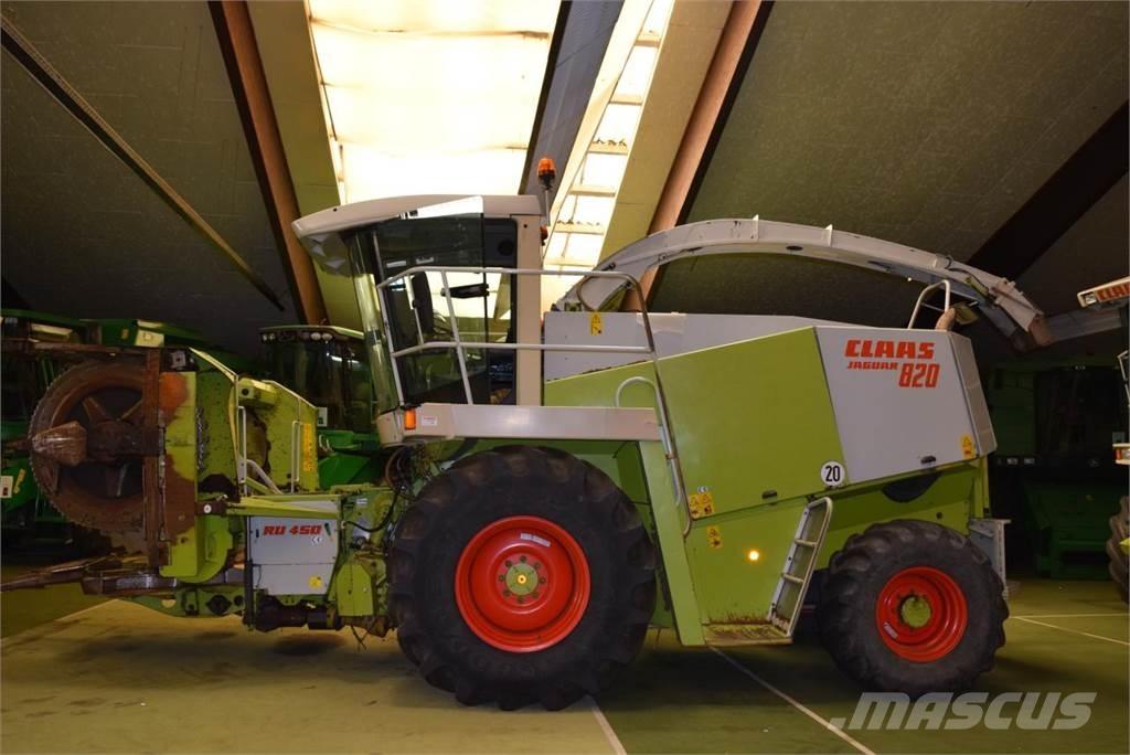CLAAS Jaguar 820 Pašarų ruošimo technika
