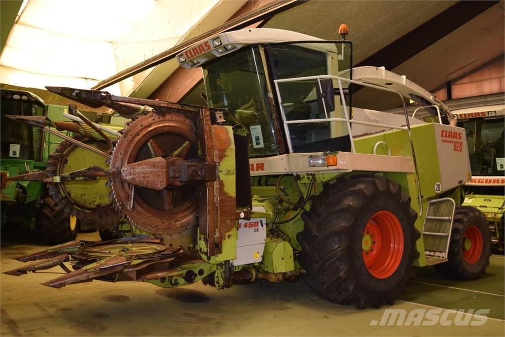 CLAAS Jaguar 820 Pašarų ruošimo technika