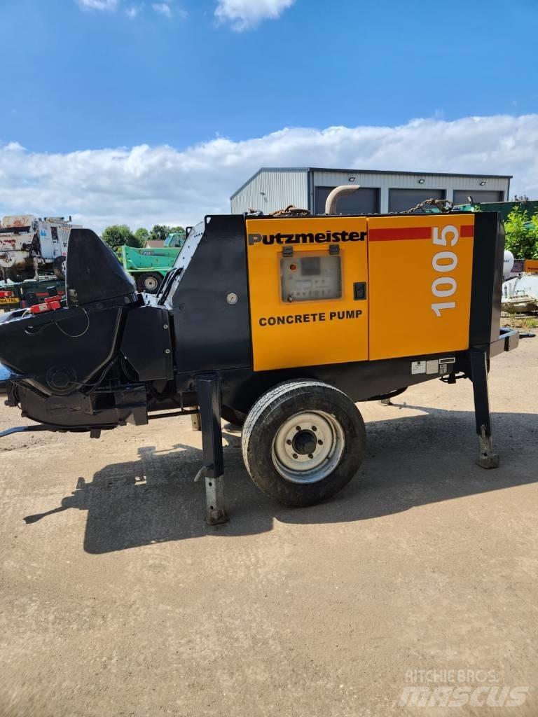 Putzmeister 1005D Betono siurbliai