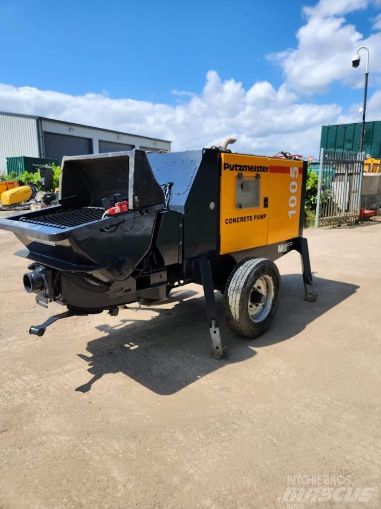 Putzmeister 1005D Betono siurbliai