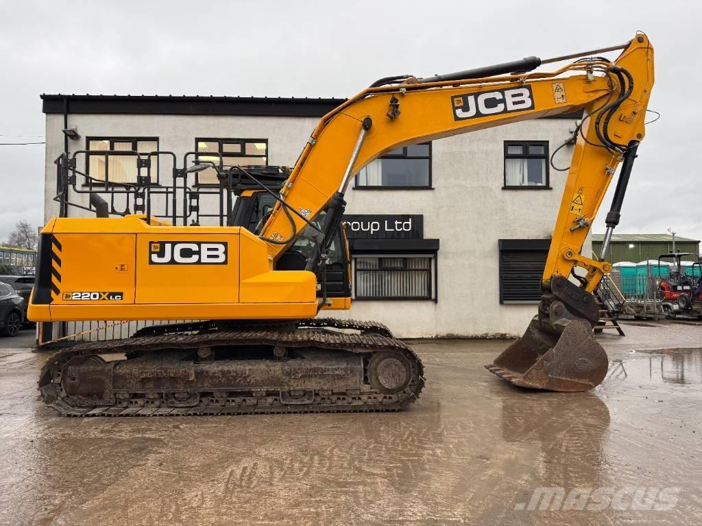 JCB JS 220 XL Vikšriniai ekskavatoriai