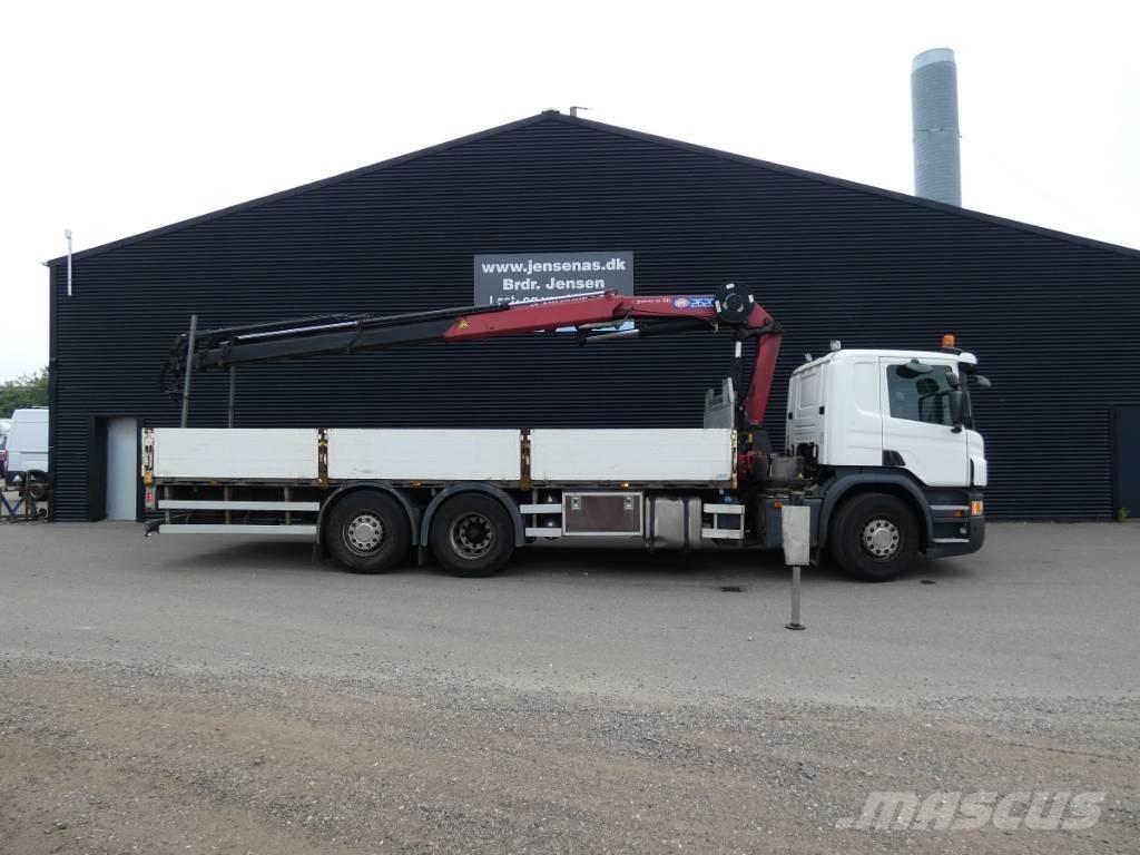 Scania P 360 Automobiliniai kranai