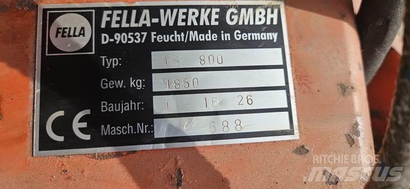 Fella TS 800 Grunto gramdymo technika