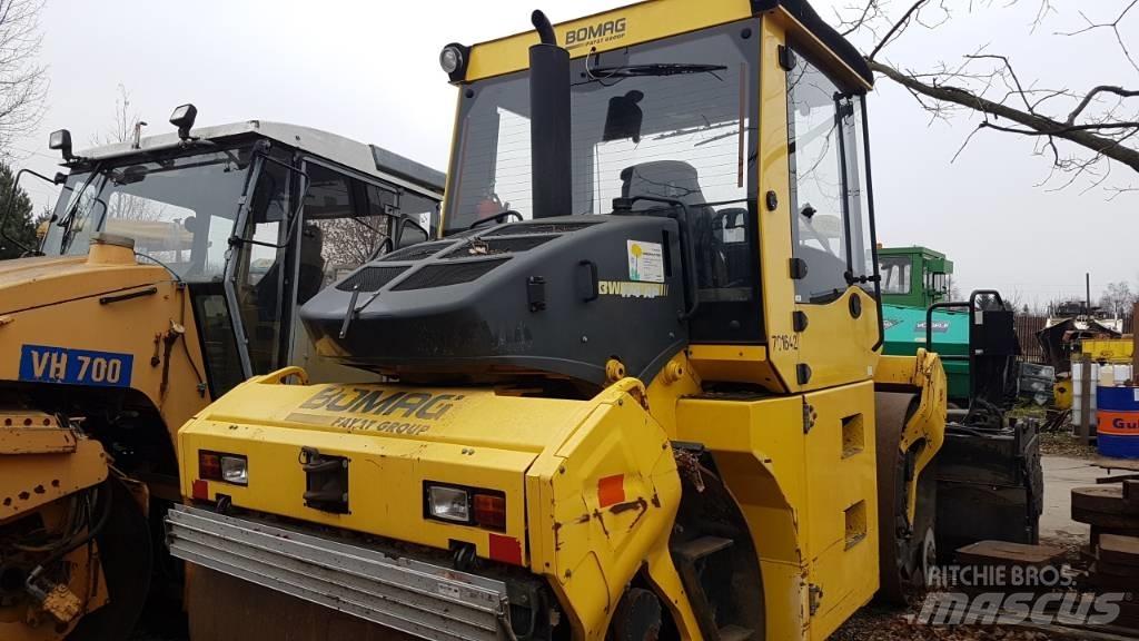 Bomag BW 174 A P AM Porinių būgnų volai