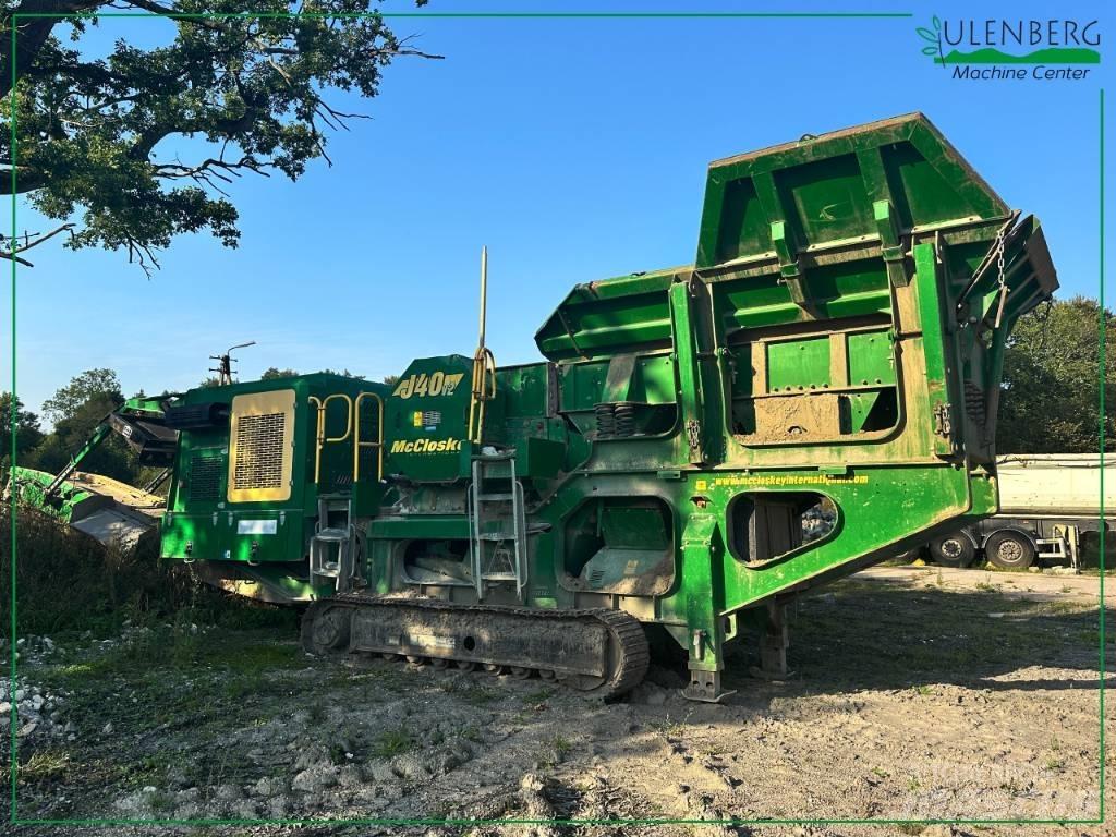 McCloskey J40v2 Mobilūs smulkintuvai