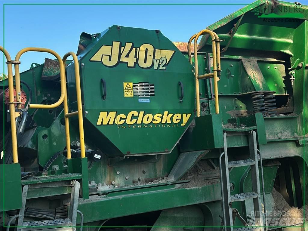 McCloskey J40v2 Mobilūs smulkintuvai