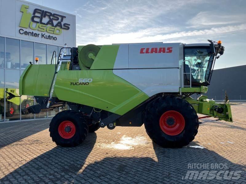 CLAAS TUCANO 560 Derliaus nuėmimo kombainai