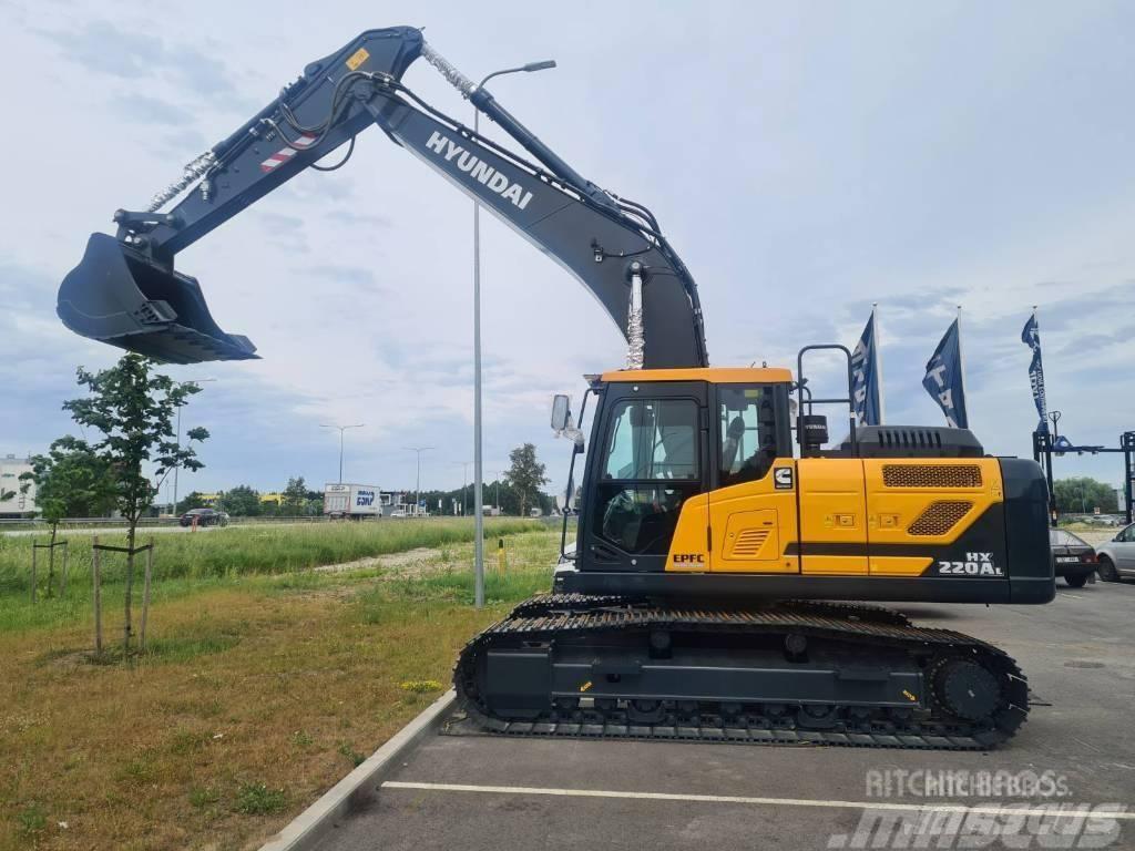 Hyundai HX220AL Vikšriniai ekskavatoriai