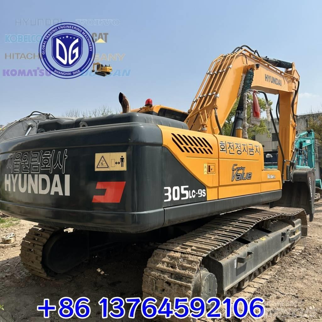 Hyundai 305-9 Vikšriniai ekskavatoriai