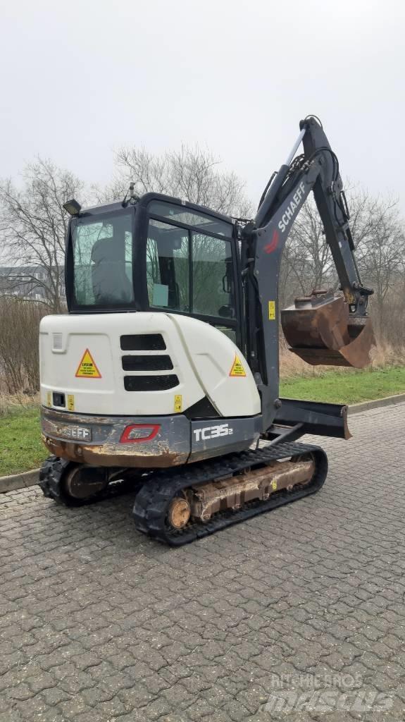 Schaeff TC35 Mini ekskavatoriai < 7 t