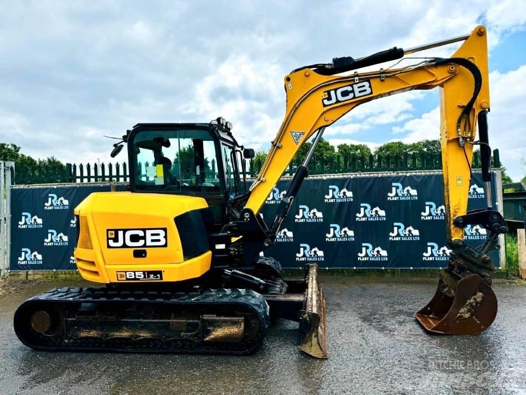 JCB 85 Z Vidutinės galios ekskavatoriai 7-12 t