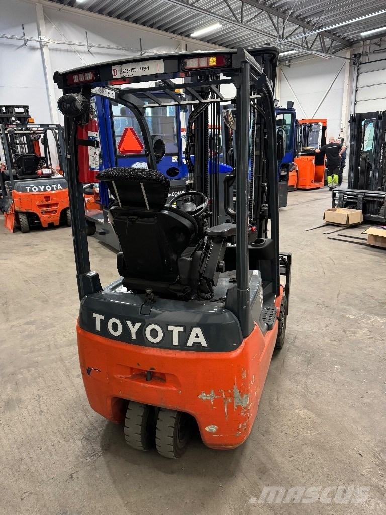 Toyota 8FBE15T Elektriniai šakiniai krautuvai
