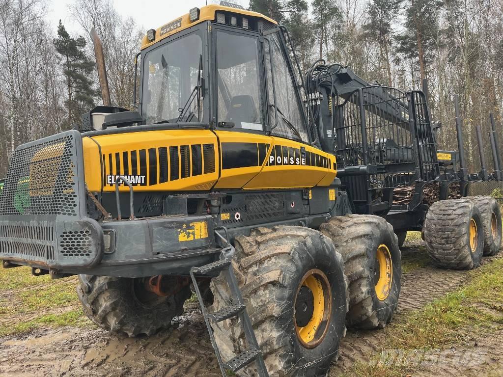 Ponsse Elephant Naudoti miškovežiai (Forvarderiai)