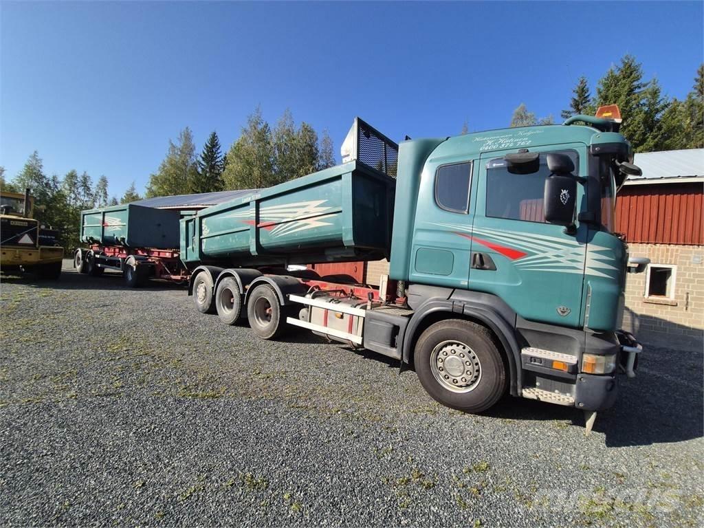 Scania R500 + Kärry Savivarčių priekabų vilkikai