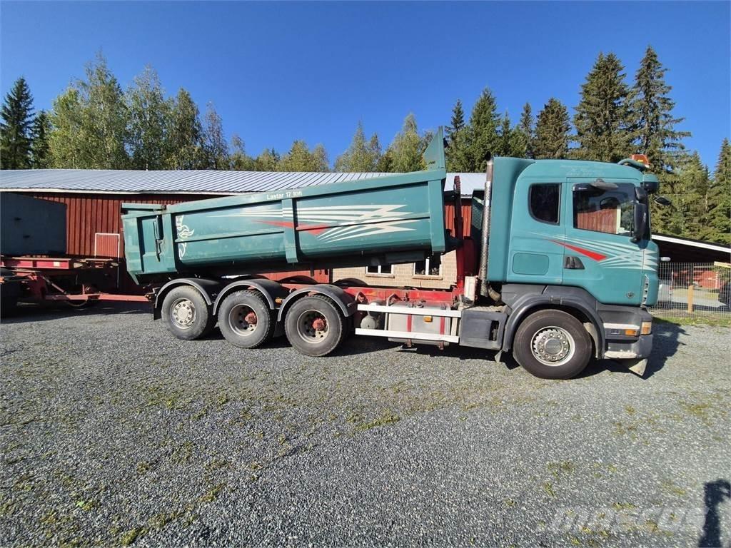Scania R500 + Kärry Savivarčių priekabų vilkikai