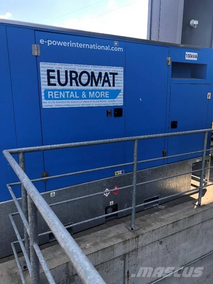 Europower EPSR150TDE Dyzeliniai generatoriai