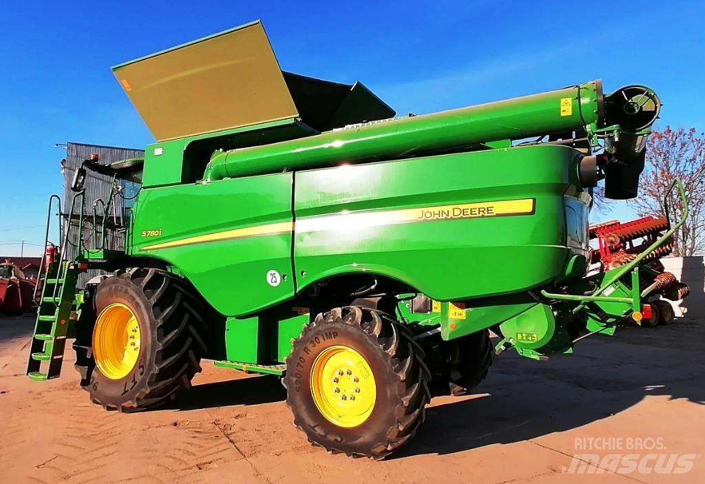 John Deere S780i Derliaus nuėmimo kombainai