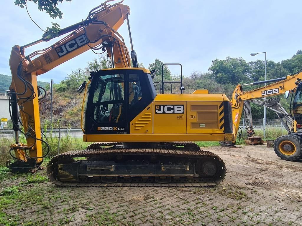JCB 220X LC Vikšriniai ekskavatoriai