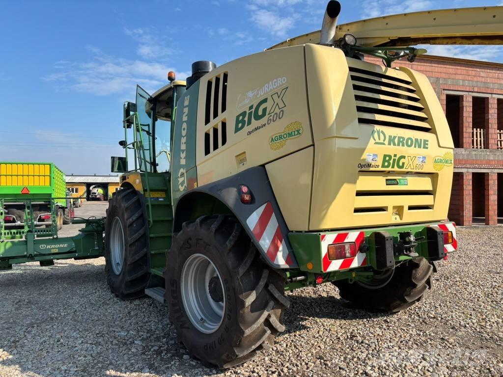 Krone Big X 600 Pašarų ruošimo technika