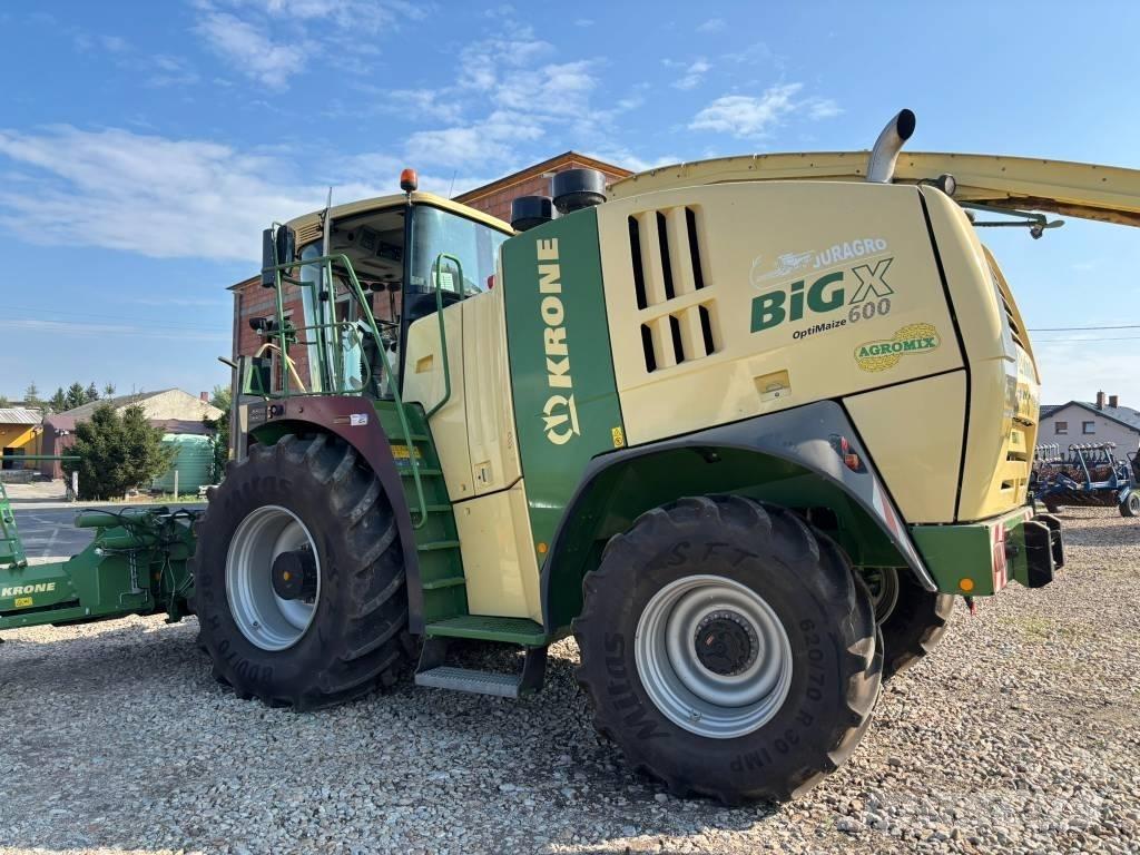 Krone Big X 600 Pašarų ruošimo technika