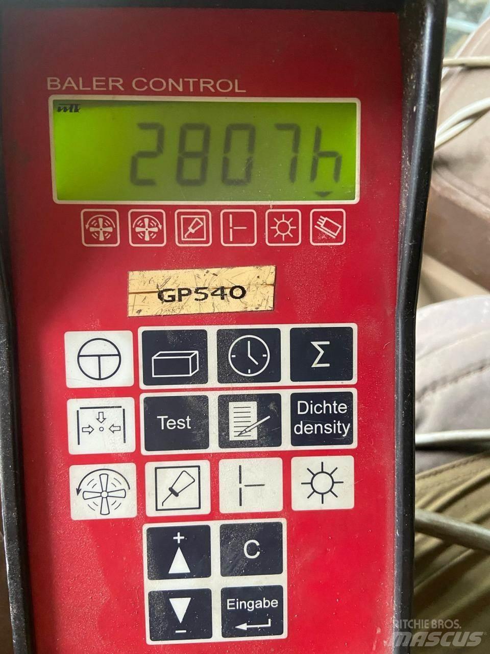 Case IH 540 Stačiakampių ryšulių presai