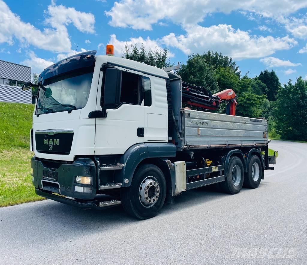 MAN TGS 26.440 Automobiliniai kranai