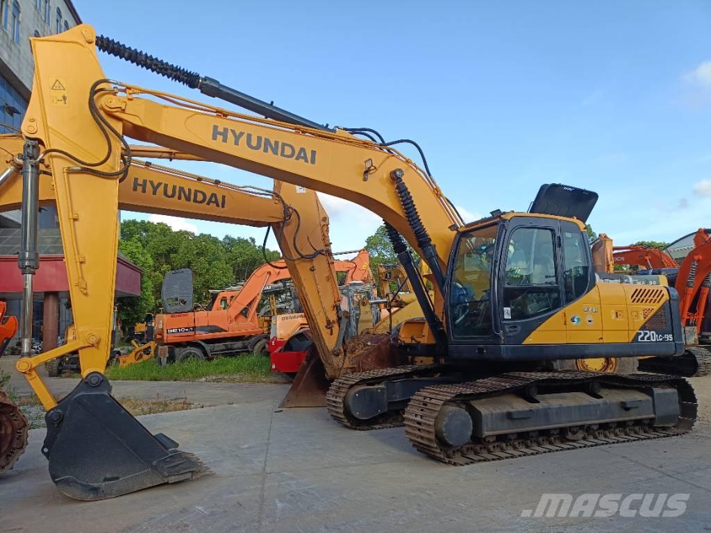 Hyundai R220LC-9S Vikšriniai ekskavatoriai