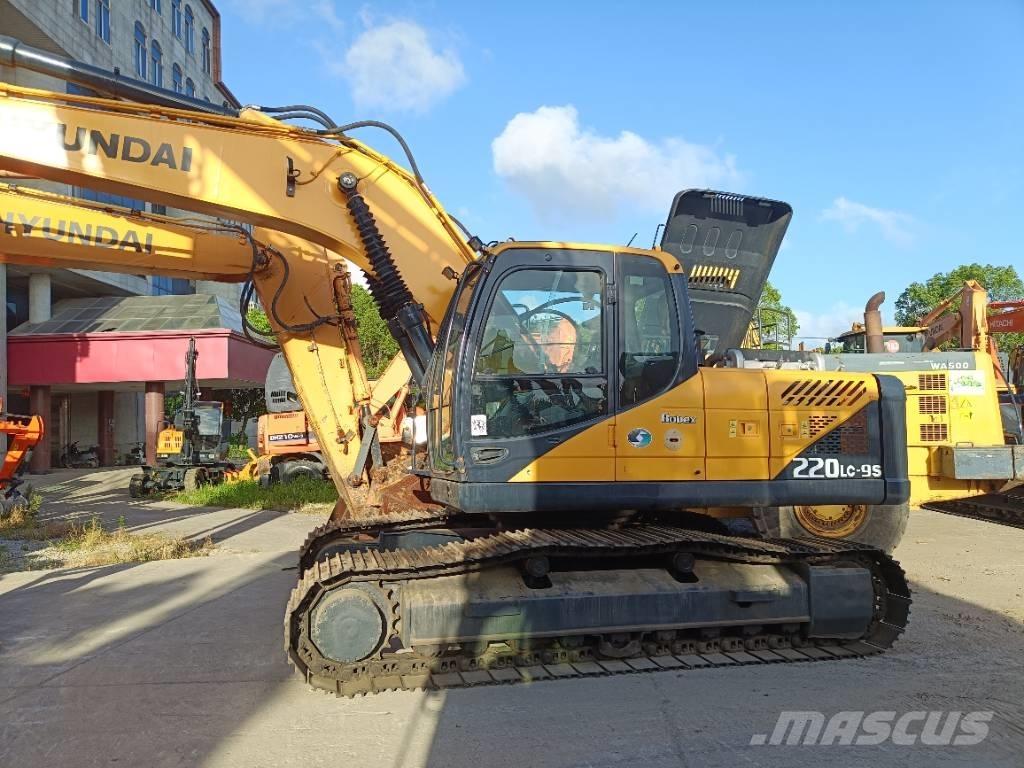 Hyundai R220LC-9S Vikšriniai ekskavatoriai