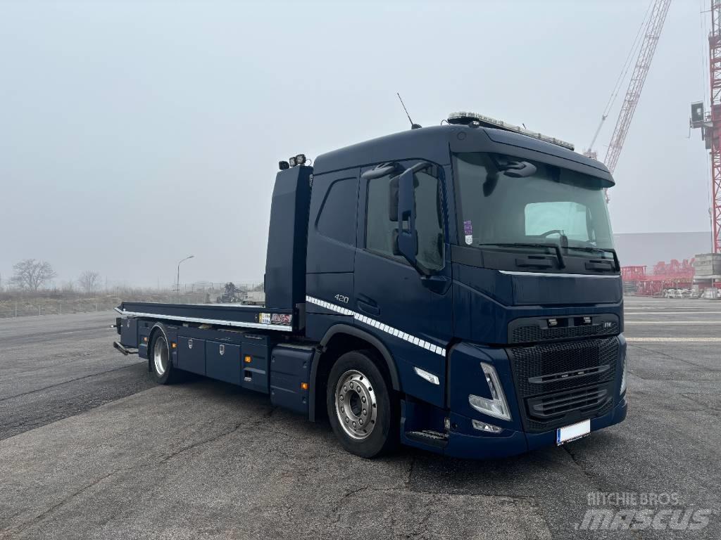 Volvo FM 420 Pagalbos kelyje automobiliai